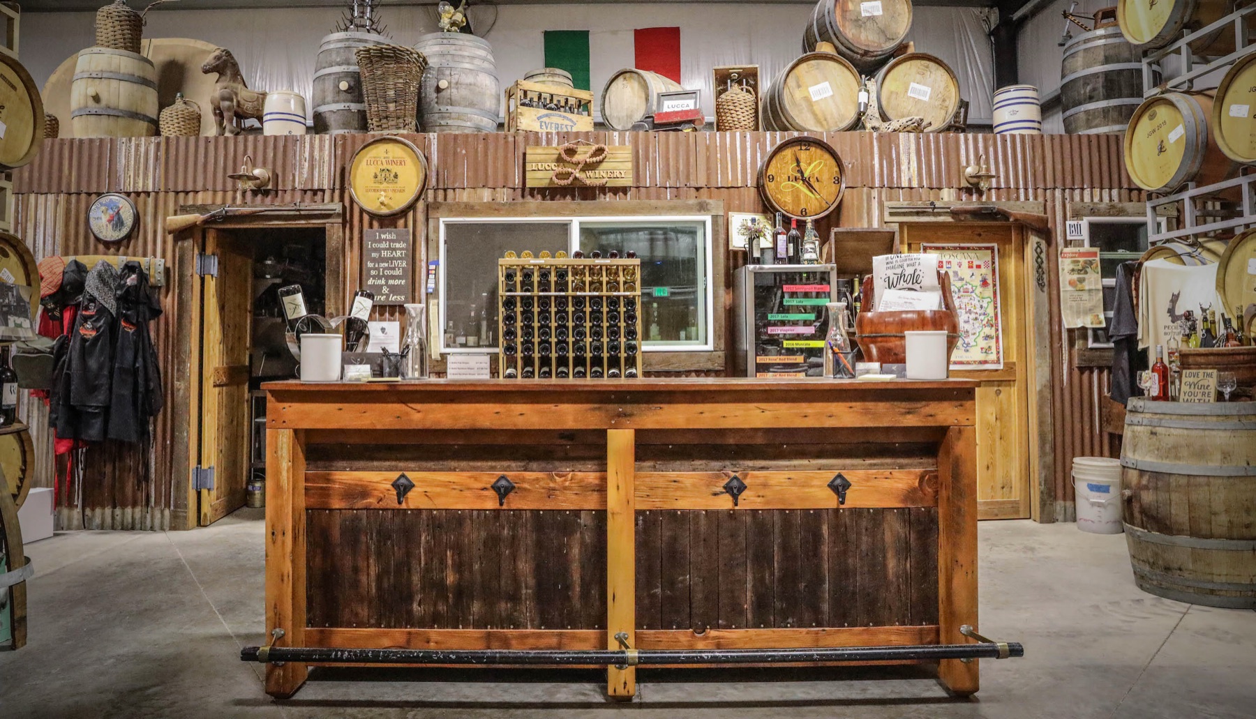 Lucca tasting room