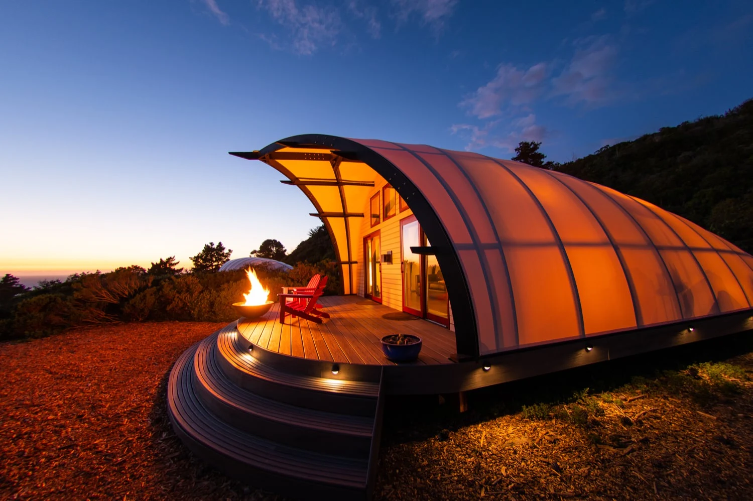 Autonomous Tents at Treebones Resort