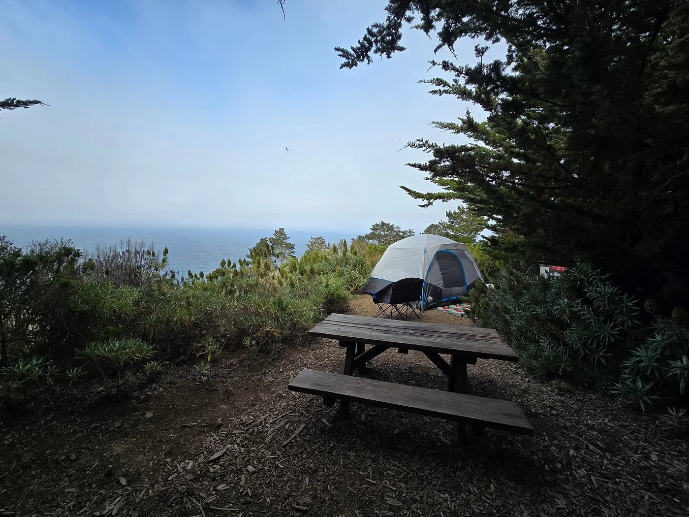 Campsites at Treebones Resort