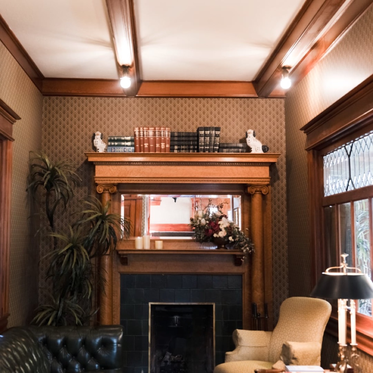 Inside the Watts Law Building — the Family Business Office library